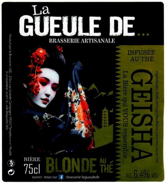 La Gueule De Geisha 6.4%, Brasserie La Gueule De..., France