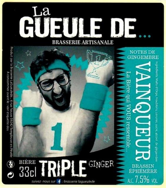 La Gueule De Vainqueur 7.5%, Brasserie La Gueule De..., France