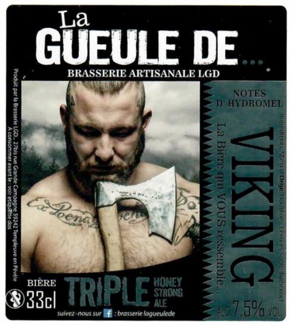 La Gueule De Viking 7.5%, Brasserie La Gueule De..., France