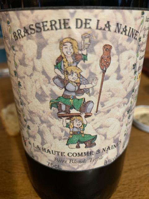 La haute comme 3 naines, Brasserie De La Naine