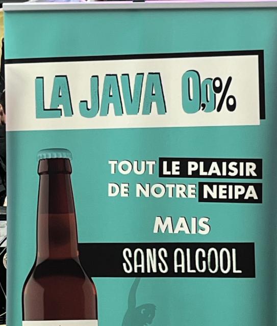 La java 0,0%, Brasserie La Dilettante, France