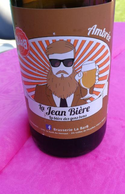La Jean Bière Ambrée, La Barb Du Hainaut
