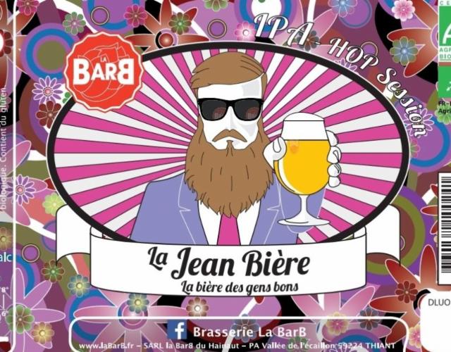 La Jean Bière IPA Hop Session 4.9%, La BarB, France