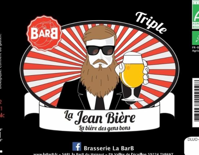 La Jean Bière Triple 8.0%, La BarB, France