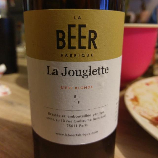 La Jouglette 7.3%, La Beer Fabrique, France