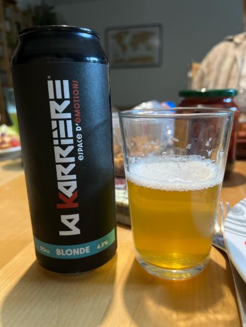 La Karrière Blonde 4.5%, Brasserie De France, France