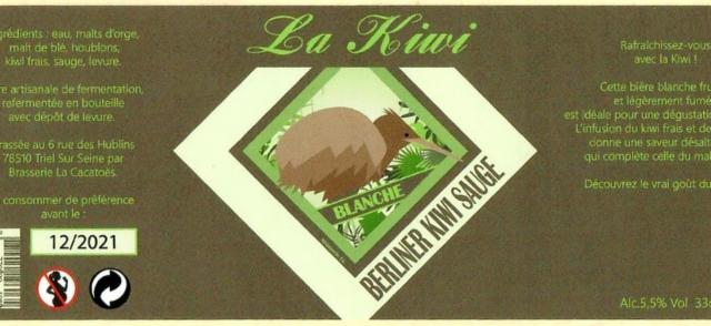 La Kiwi 5.5%, Brasserie La Cacatoès [Closed], France