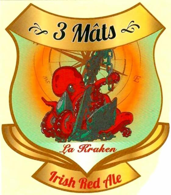 La Kraken 5.4%, Brasserie 3 Mâts - Onirique, France
