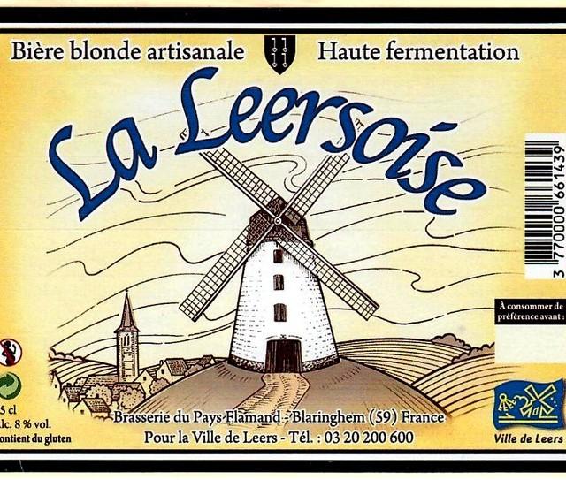 La Leersoise 8.0%, Brasserie Du Pays Flamand, France