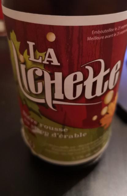 La Lichette 6.0%, Microbrasserie Nouvelle France, Canada