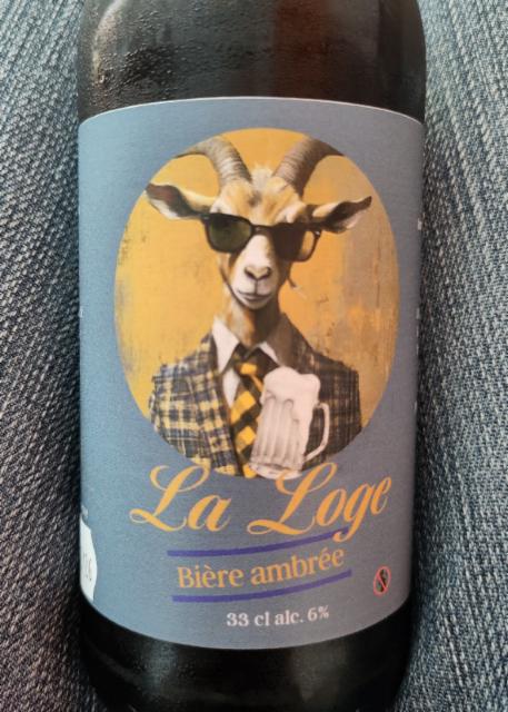 La Loge - Bière Ambrée 6.0%, Brasserie de la Loge, France