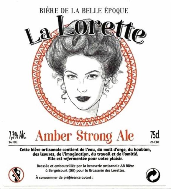 La Lorette Strong Ale 7.3%, Brasserie Masclaux, France