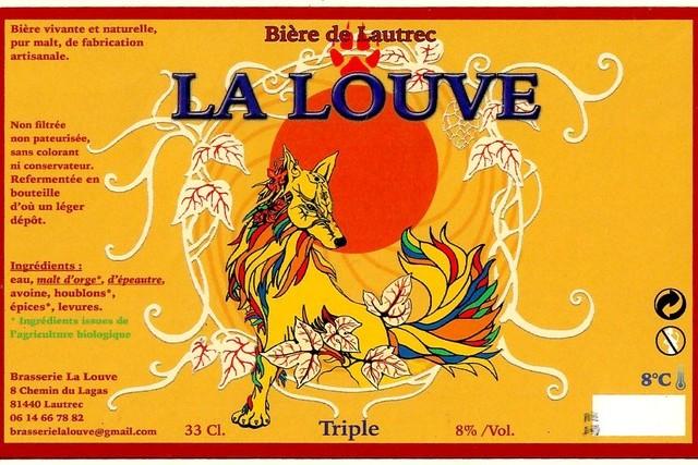 La Louve Triple 8.0%, Brasserie La Louve, France