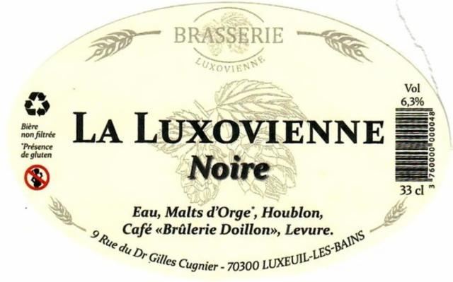 La Luxovienne Noire, Brasserie Luxovienne