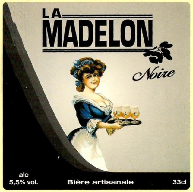 La Madelon Noire 5.5%, La Madelon - Brasserie Artisanale des Vosges, France