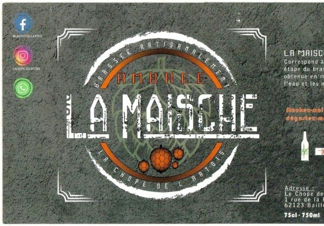 La Maische Ambrée, Les Chopes De L'Artois (LCDA)
