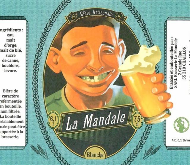 La Mandale Blanche 6.1%, Brasserie La Mandale, France