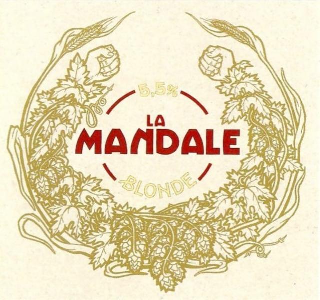 La Mandale Blonde 5.5%, Brasserie La Mandale, France