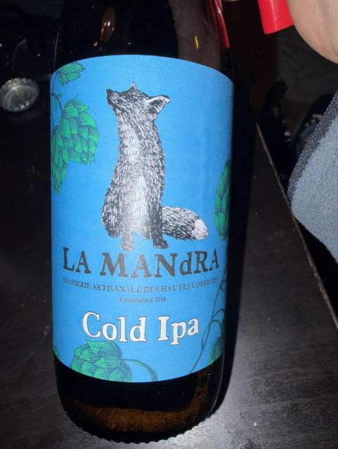 Cold IPA 6.0%, Brasserie La Mandra, France