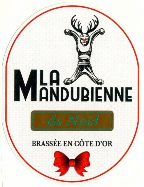 La Mandubienne De Noël 7.5%, Brasserie Des Trois Fontaines, France