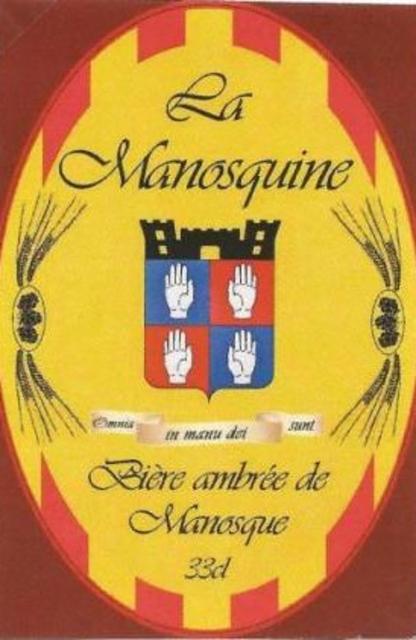La Manosquine Ambrée 6.3%, Brasserie La Manosquine [Closed], France