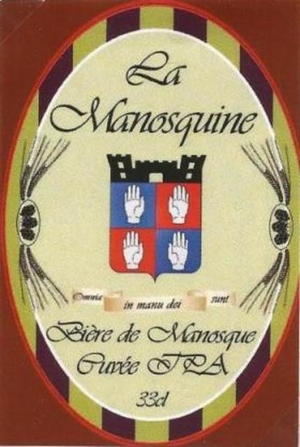 La Manosquine IPA 6.6%, Brasserie La Manosquine [Closed], France