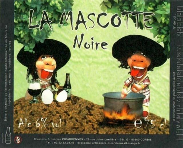 La Mascotte Noire 6.0%, Brasserie Artisanale Picardennes, France
