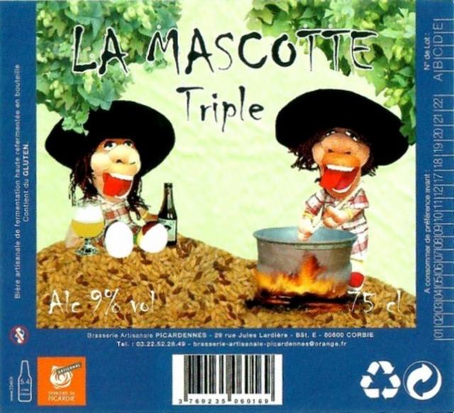 La Mascotte Triple, Brasserie Artisanale Picardennes
