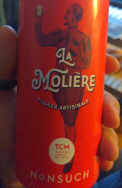 La Moliere 6.0%, nonsuch brasserie brewery, Canada