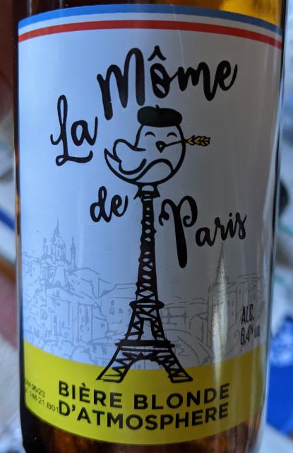 La Môme De Paris Blonde 6.4%, Cidres Le Brun / Bigoud, France