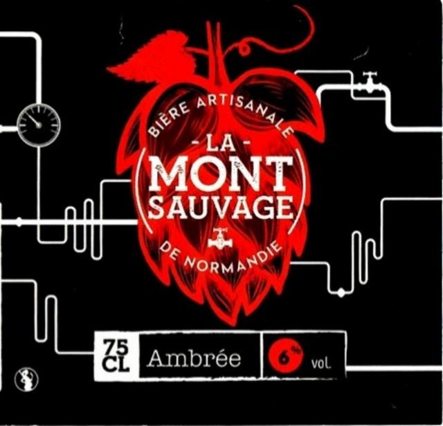 La Mont Sauvage Ambrée 6.0%, Brasserie La Mont Sauvage [Closed], France