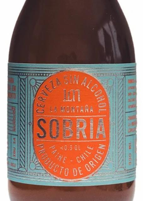 la montaña sobria 0.5%, La Montaña Cerveza, Chile