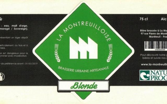 La Montreuilloise Blonde, La Montreuilloise [Closed]