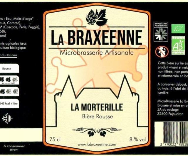 La Morterille 8.0%, La Braxéenne, France