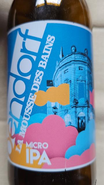 La Mousse Des Bains 0.0%, Brasserie Bendorf, France