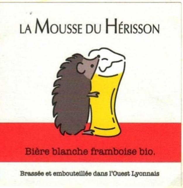 La Mousse Du Hérisson Blanche Framboise bio, La Mousse Du Hérisson