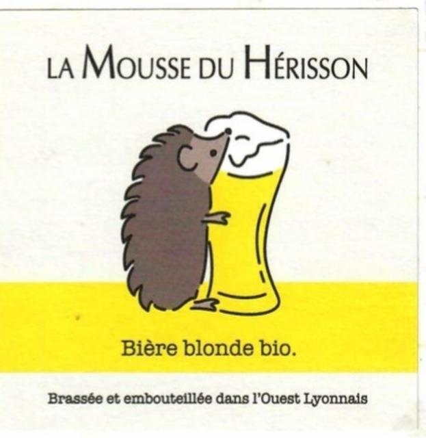 La Mousse Du Hérisson Blonde 4.7%, La Mousse Du Hérisson, France