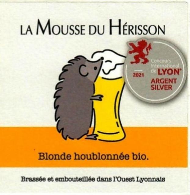 La Mousse Du Hérisson Blonde Houblonnée, La Mousse Du Hérisson