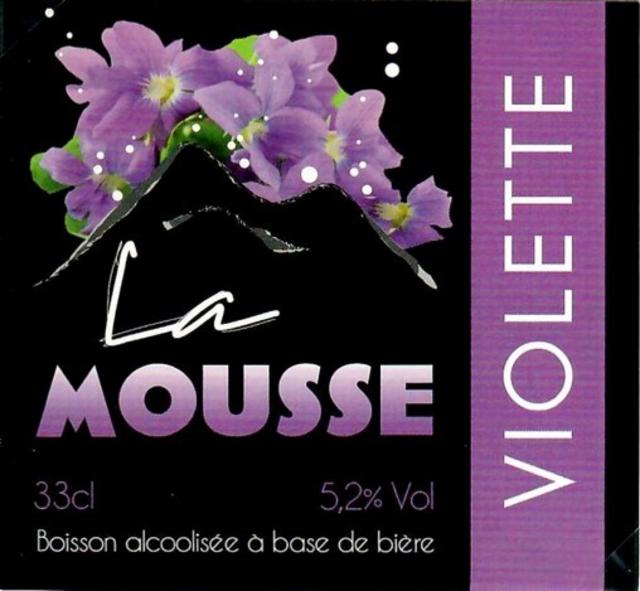 La Mousse Violette 5.2%, Brasserie Des Cimes, France