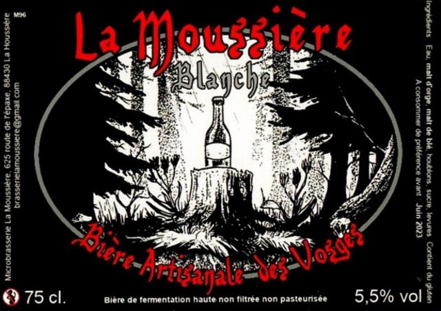 La Moussière Blanche 5.5%, La Moussière, France