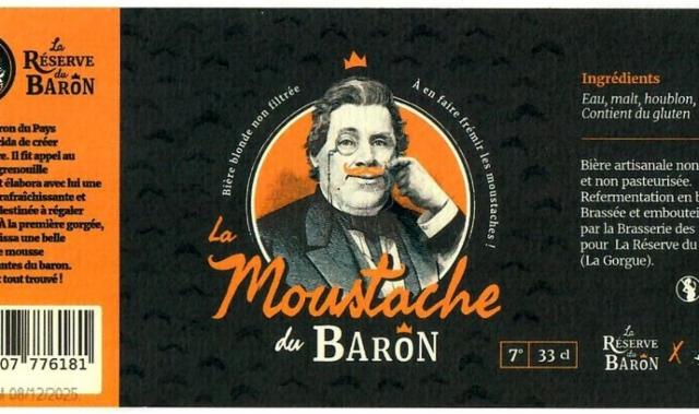 La Moustache Du Baron, Brasserie Des 3 Clochers [Closed]