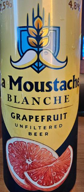 la moustache grapefruit 4.8%, Zavod Trehsosensky / Завод Трехсосенский, Russia