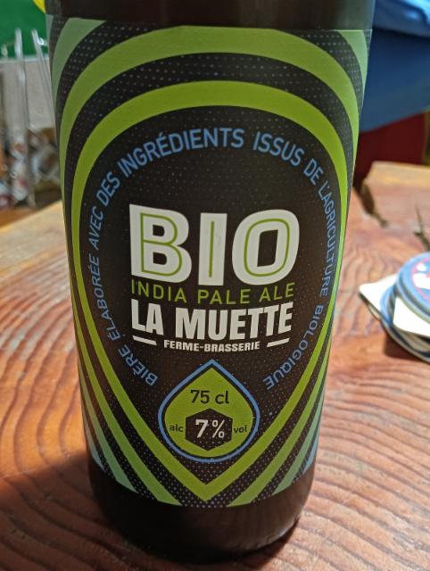La Muette Bio IPA 7.0%, Ferme-Brasserie La Muette, France