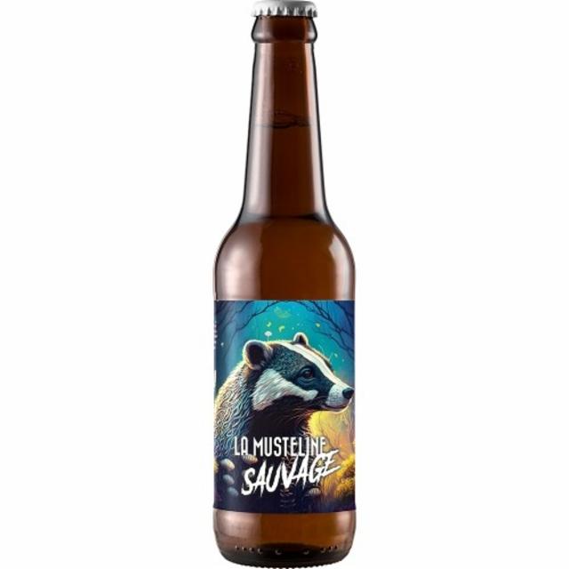 La Musteline Sauvage 5.0%, Brasserie Du Chemin Des Dames (La Musteline), France