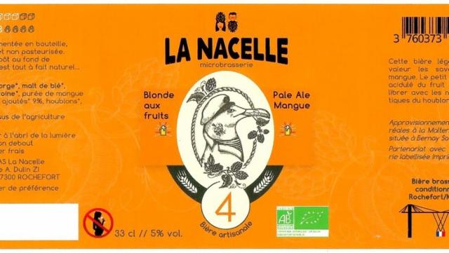 La Nacelle Pale Ale Mangue 6.0%, La Nacelle [Closed], France