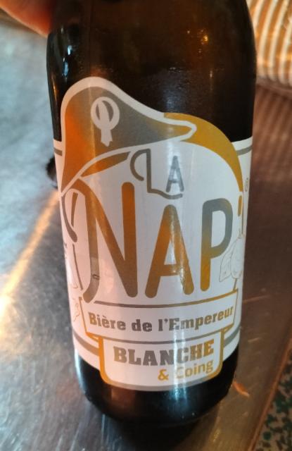 La Nap' Bière De L'Empereur Blanche 5.0%, Brasserie Du Marsouin, France