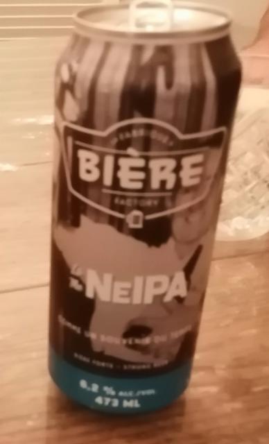 la NEIPA 6.2%, La Fabrique - Brasserie Artisanale, Canada