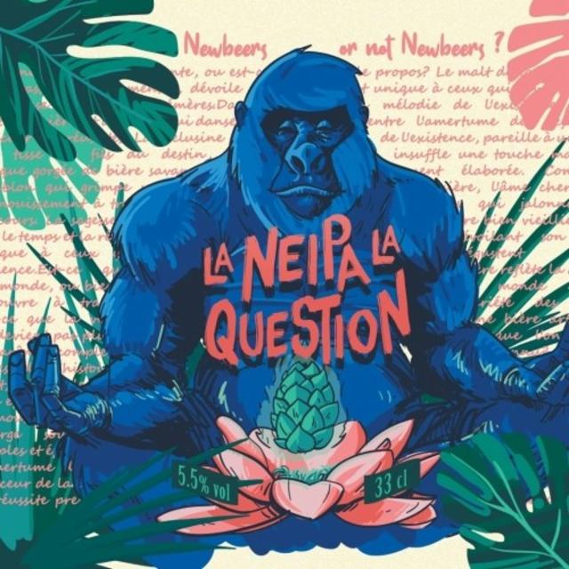 La NEIPA La Question 5.5%, Brasserie Parisis, France