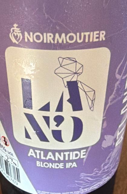 La n'o Atlantide Ipa, Brasserie La N'O (De L'Île De Noirmoutier)