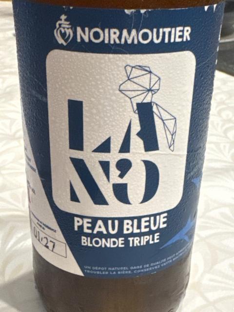La n'o blonde triple 8.0%, Brasserie La N'O (De L'Île De Noirmoutier), France